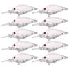FREE FISHER 25pcs Fishing Crankbait Blanks,Unpainted Fishing Lures Blank Minnow Crankbaits Hard Bait Bodies Set 9cm 10.9g view 1