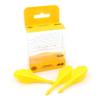 CUESOUL TRAJ AK8 New Integrated Dart Flights and Shafts Wave Shape,Dart Flight Yellow Set of 3