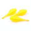 CUESOUL TRAJ AK8 New Integrated Dart Flights and Shafts Wave Shape,Dart Flight Yellow Set of 3 view 3