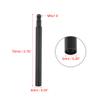 X AUTOHAUX 70mm Aluminum Alloy Bike French Type Valve Extender Extension Black 4pcs view 2