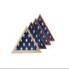Capitol Hill Flag Case- 4 x 6 Flag Display Case, Walnut Finish view 1