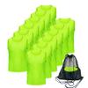 Antoyo Pinnies Soccer pinnies for Soccer Mesh Basketball Jerseys Green-XL view 1