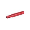 X AUTOHAUX 40mm Aluminum Alloy Bike French Type Valve Extender Extension Red 4pcs view 3