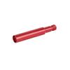 X AUTOHAUX 40mm Aluminum Alloy Bike French Type Valve Extender Extension Red 4pcs view 4