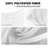 Antoyo Pinnies Soccer pinnies for Soccer Mesh Basketball Jerseys White-M view 3