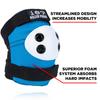187 Killer Pads Knee Pads, Elbow Pads Combo Pack, Red/White/Blue, Small/Medium view 3