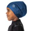 SOUL CAP JR - Large Swimming Cap for Children - Designed for Long Hair, Dreadlocks, Weaves, Hair Extensions, Braids, Curls & Afros - Silicone (Large, Navy) view 3