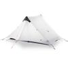 3F UL GEAR Lanshan 2 Person Tent Hiking Ultralight Camping Tent Professional 15D Silnylon Rodless Trekking Pole Tent Waterproof Backpacking Outdoor for Camping, Bivvy (2P Gray 3 Season) view 1