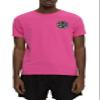 Maui AND Sons Sharkman T-Shirt for Men & Women | Classic Neon Pink Short Sleeve Crew Neck Graphic Tee Inspired by California Surf Culture & Designed for Everyday Comfort (Large) view 2