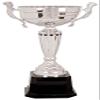 On Top Awards - Gold with Black Base Metal Trophy Cup Award - 5 Sizes - Gold or Silver (Silver 15.50" - Pack of 4) view 2