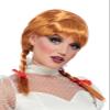 Smiffys Porcelain Doll Wig, Auburn view 1