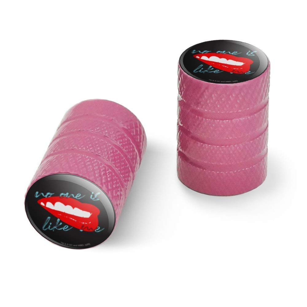 Birds of Prey Harley Quinn No One Like Me Motorcycle Bicycle Bike Tire Rim Wheel Aluminum Valve Stem Caps