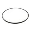 Polypro Hula Hoop | Choice of Color and Size | 3/4" Tubing Size (Black Glitter, 34 Inch Diameter) view 1