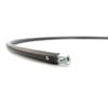 Polypro Hula Hoop | Choice of Color and Size | 3/4" Tubing Size (Black Glitter, 34 Inch Diameter) view 3