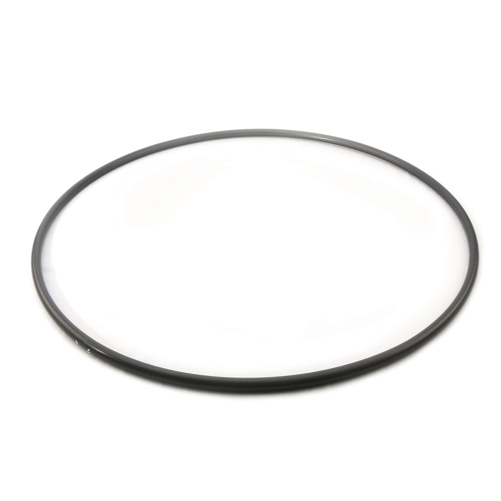 Polypro Hula Hoop | Choice of Color and Size | 3/4" Tubing Size (Black Glitter, 32 Inch Diameter)
