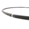 Polypro Hula Hoop | Choice of Color and Size | 3/4" Tubing Size (Black Glitter, 32 Inch Diameter) view 2