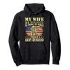 My Wife My Solider My Pride My World Proud Army Husband Gift Pullover Hoodie view 1