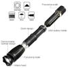 XLENTGEN 350 Yard Red Light Hunting LED Flashlight Zoomable Predator Light Tactical Flash Lights Kit with Pressure Switch Rail Mount & Scope Mount for Coyote Hog Varmint Coon Fox Night Vision (E6) view 2
