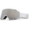 Capsule Snowboard Goggles - White Gloss Wavey/Wildlife Rose Silver Chrome/One Size view 1