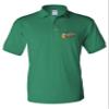 ALLNTRENDS Men's Polo T Shirt Irish Drinking Team Embroidered St Patrick's Day (L, Kelly Green) view 1