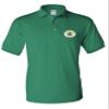 ALLNTRENDS Men's Polo T Shirt Irish Hooligan Embroidered St Patrick's Day Shirt (S, Kelly Green)