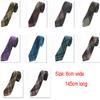 Andongnywell Cotton Plaid Tie Mens Skinny Tie Striped Cashmere Wool Necktie Retro Tartan Woven Tie Neckties (Multicolor 9,One Size) view 2