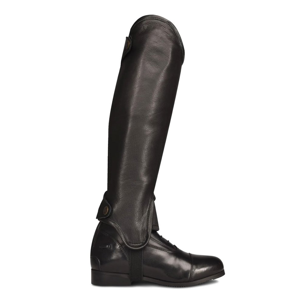 Ovation OV Leather Precision Half Chap, Size: 16 Height - 12 Calf (467583C12H16)