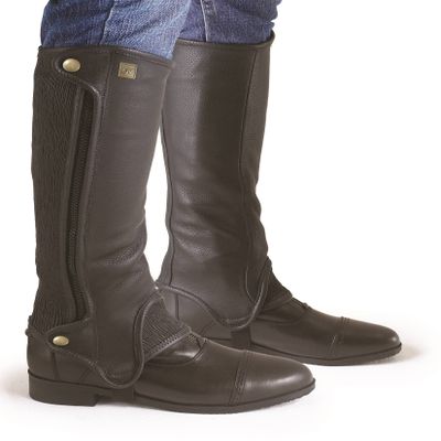 Ovation Precise Fit Full Grain Half Chaps