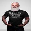 1986 Birthday Shirt for Men - Made in 1986 All Original Parts - 40th Birthday Gift - Black-4X view 2
