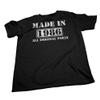 1986 Birthday Shirt for Men - Made in 1986 All Original Parts - 40th Birthday Gift - Black-4X view 3