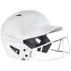 CHAMPRO HX Rookie Fastpitch Softball Batting Helmet with Facemask for Youth and Adult White Small view 2