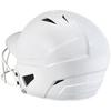 CHAMPRO HX Rookie Fastpitch Softball Batting Helmet with Facemask for Youth and Adult White Small view 3