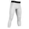Champro Compression Calf Length Tight, Youth Medium, White view 1