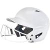 CHAMPRO womens Fastpitch HX Softball Batting Helmet with Facemask, White, Medium US view 1