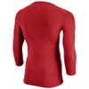 Champro Compression Three Quarter Sleeve, Adult Small, Scarlet view 3