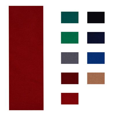 Accuplay 20 oz Pre Cut Pool Table Felt - Billiard Cloth Red for 8' Table