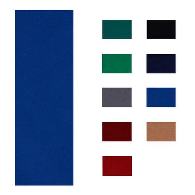 Accuplay 20 oz Pre Cut Pool Table Felt - Billiard Cloth Blue for 9' Table