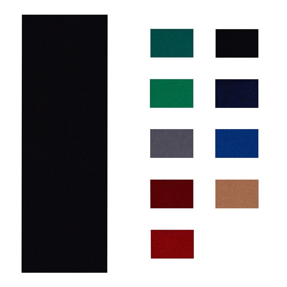 Accuplay 20 oz Pre Cut Pool Table Felt - Billiard Cloth Black for 7' Table
