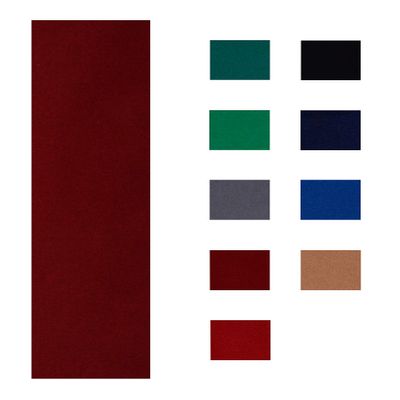 Accuplay 20 oz Pre Cut Pool Table Felt - Billiard Cloth Burgundy for 7' Table