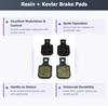 2 Pairs Bike Brake Pads Resin for Magura All Series MT-2-4-5-6-7-8 Series 4 Pistons AM-XC-DH_FR The Bicycle Replacement Part for OEM Brakes for high Braking Power and Quiet Stops. view 2