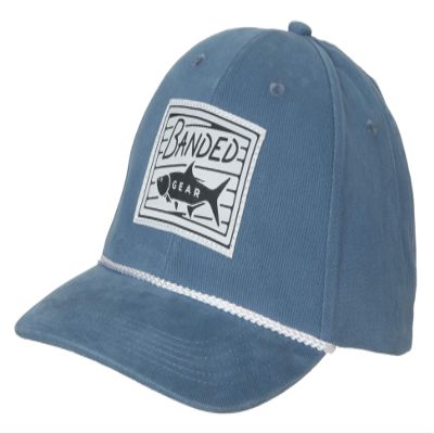 Banded Performance Gear - Boaters Cap - Fishing Logo Hat Blue