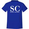 SC South Carolina - Men's Soft & Comfortable T-Shirt, Blue, Medium view 1