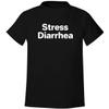 BH Cool Designs Stress Diarrhea - Men's Soft & Comfortable T-Shirt, Black, XX-Large view 1