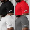 SNELOS Mens Sneaker Matching Tee Soft Cotton Graphic T Shirt Casual Streetwear Outfit Top - (23) White | Small view 2