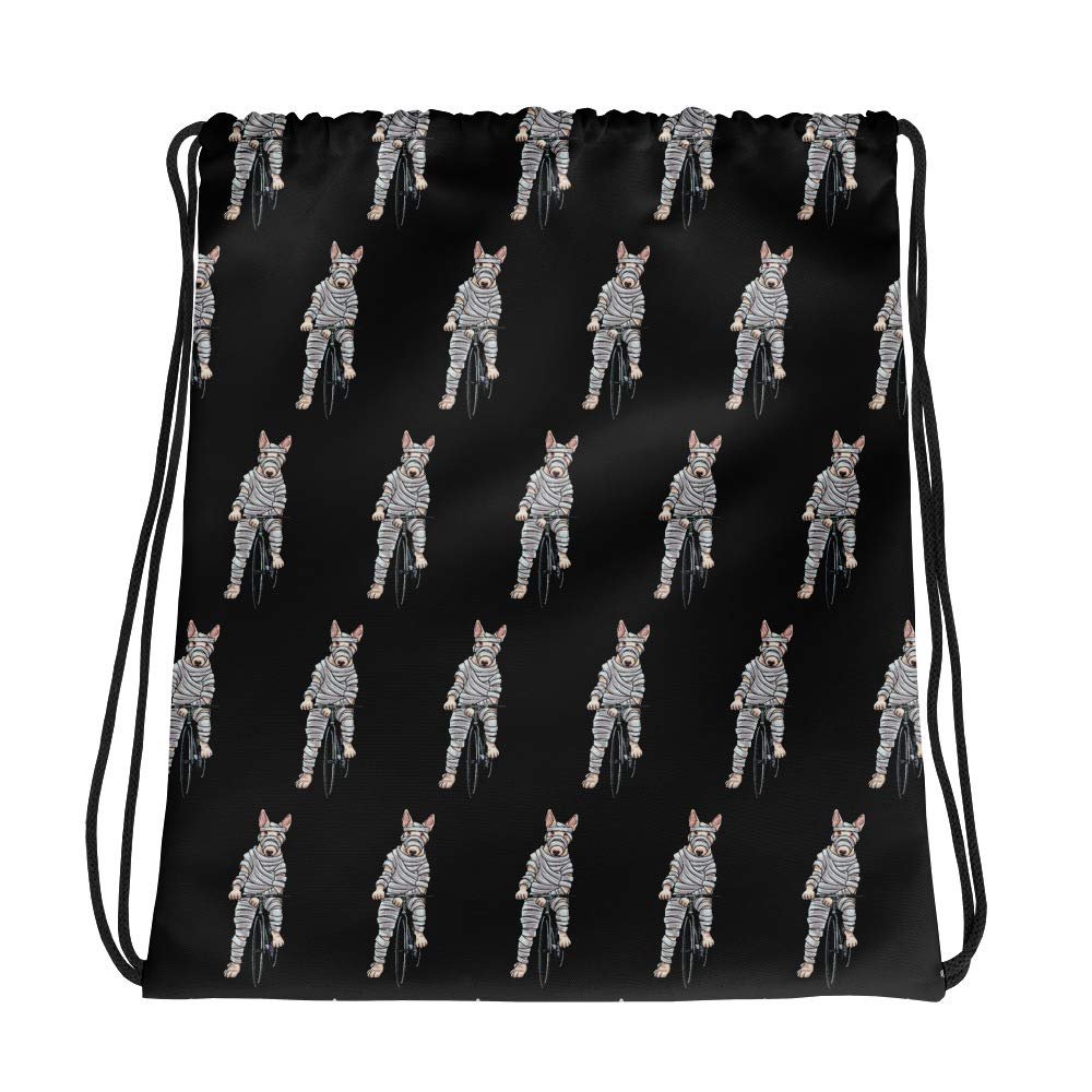 Handlebar Gangster Cycling MTB Jerry Bike Bicycle Biking Black Drawstring Bags
