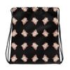 Lolamart Bull Terrier Diamond Logo All Over Prints Black Drawstring Bags view 1