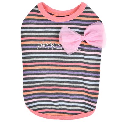 Pinkaholic NAUA-TS7602-PK-L Effie Dog T-Shirt L Pink
