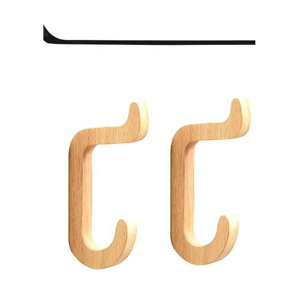 Hockey Stick Holder Wall Mount , Golf Club Display Rack, Hockey Stick Display, Hockey Stick Hanger, Hockey Stick Bracket, Wall Mounts for Home & Office, Perfect for Display & Storage - No Stick, 2Pcs