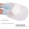 Aijian Chryvva Pack of 6 Baby Mesh Gloves Cotton No Scratch Mittens for Unisex (3Colors/0-12Months) view 3