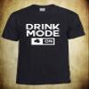 ALLNTRENDS Men's T Shirt Drink Mode On St Patrick's Day Shirt Irish Shamrock Tee (S, Black) view 4